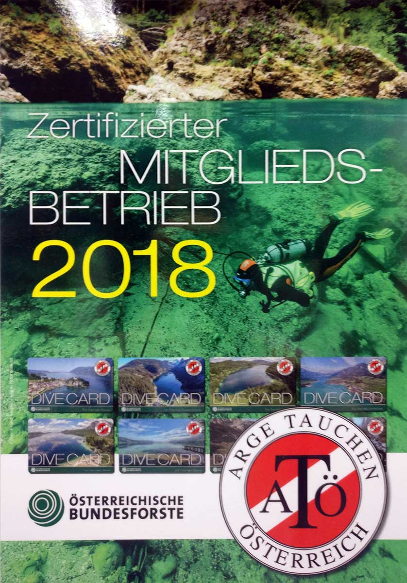 divecard, arge tauchen österreich