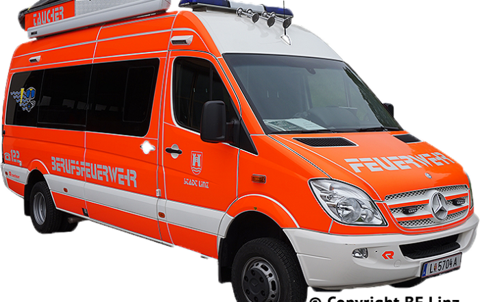 Tauchfahrzeug Berufsfeuerwehr Linz