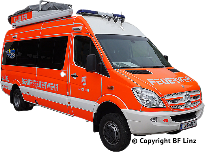 Tauchfahrzeug Berufsfeuerwehr Linz