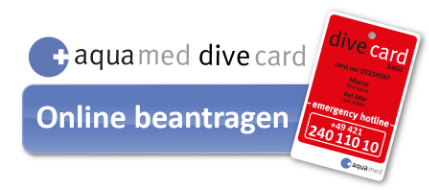 divecard online beantragen